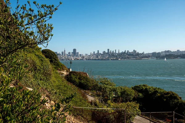 Nationaal park Alcatraz in San Frncisco, geen mens interieurfoto — Stockfoto