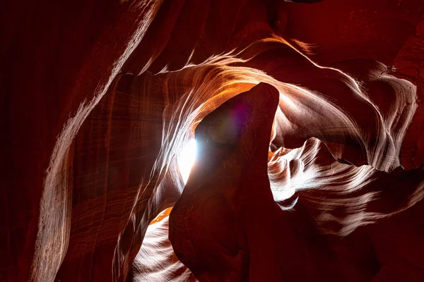 Antelope Canyon, Page city in Arizona, — Foto Stock