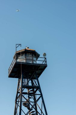 San Frncisco 'daki Alcatraz Ulusal Parkı' nda hiç kimsenin fotoğrafı yok.