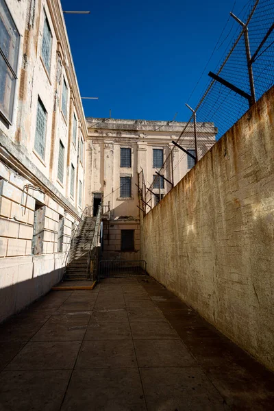 Národní park Alcatraz v San Frncisco, žádné fotky interiéru — Stock fotografie