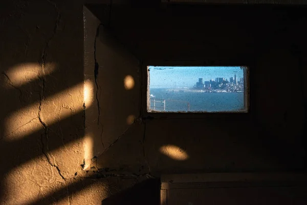 Parque Nacional de Alcatraz en San Frncisco, ninguna foto interior de la gente —  Fotos de Stock