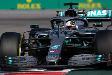 SOCHI, RUSSIA - 29 Eylül 2019: Rusya Formula 1 Grand Prix