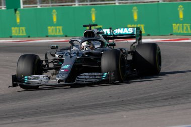 SOCHI, RUSSIA - 29 Eylül 2019: Rusya Formula 1 Grand Prix