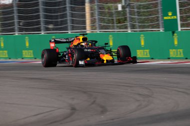 SOCHI, RUSSIA - 29 Eylül 2019: Rusya Formula 1 Grand Prix