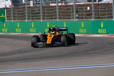 SOCHI, RUSSIA - 29 Eylül 2019: Rusya Formula 1 Grand Prix