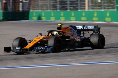 SOCHI, RUSSIA - 29 Eylül 2019: Rusya Formula 1 Grand Prix