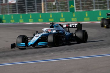 SOCHI, RUSSIA - 29 Eylül 2019: Rusya Formula 1 Grand Prix