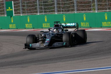 SOCHI, RUSSIA - 29 Eylül 2019: Rusya Formula 1 Grand Prix