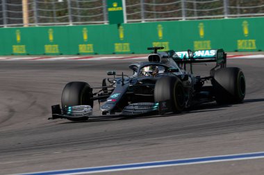SOCHI, RUSSIA - 29 Eylül 2019: Rusya Formula 1 Grand Prix