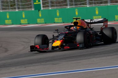 SOCHI, RUSSIA - 29 Eylül 2019: Rusya Formula 1 Grand Prix