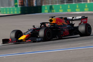 SOCHI, RUSSIA - 29 Eylül 2019: Rusya Formula 1 Grand Prix