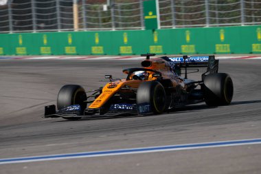 SOCHI, RUSSIA - 29 Eylül 2019: Rusya Formula 1 Grand Prix