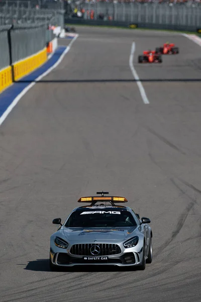 Sochi Rusko Září 2019 Závod Formule Grand Prix Russia 2019 — Stock fotografie