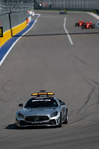 Sochi Rusko Září 2019 Závod Formule Grand Prix Russia 2019 — Stock fotografie