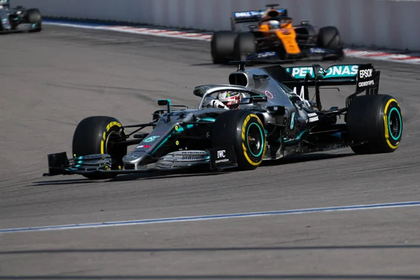 Sochi Rusko Září 2019 Závod Formule Grand Prix Russia 2019 — Stock fotografie