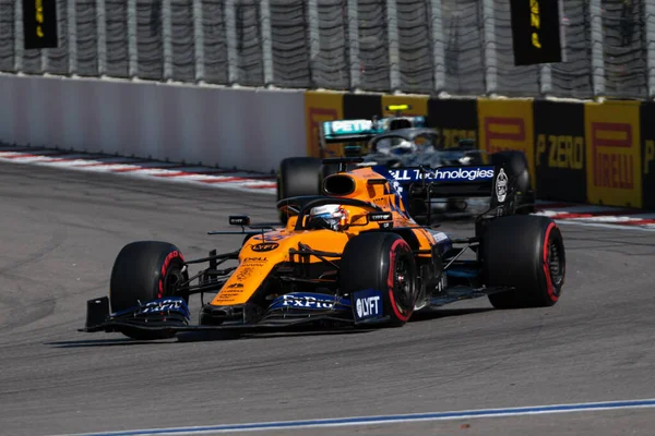 Sochi Russia Settembre 2019 Gara Partenza Gran Premio Formula Della — Foto Stock