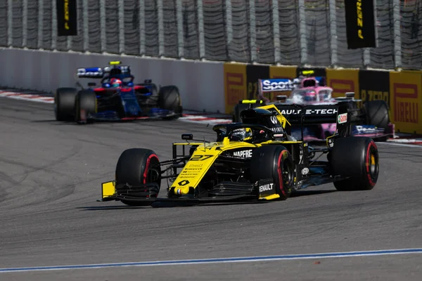 Sochi Russia Settembre 2019 Gara Partenza Gran Premio Formula Della — Foto Stock