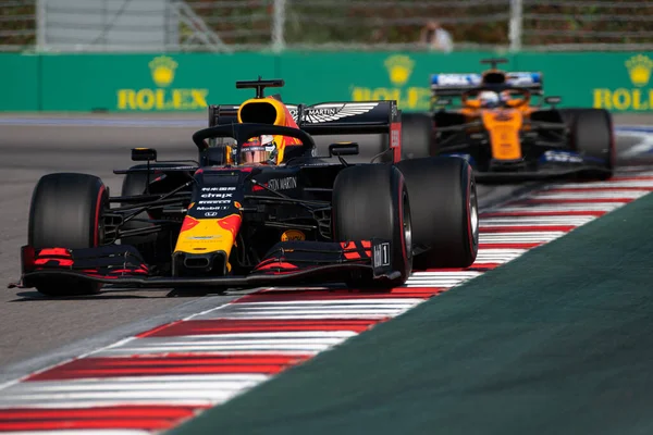 Sochi Rusko Září 2019 Závod Formule Grand Prix Russia 2019 — Stock fotografie