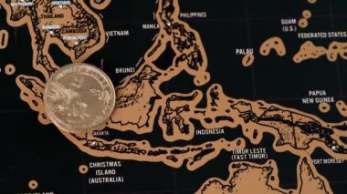 Asya 'nın kara kazı kazan haritasına bir dolar yazı tura.