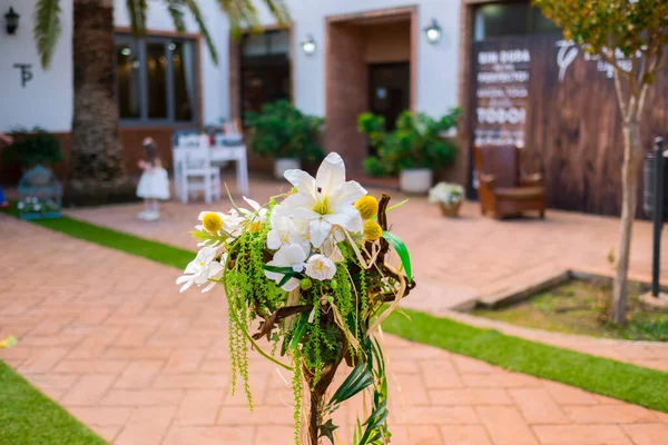 Ramo Decoración Boda Estilo Rústico —  Fotos de Stock