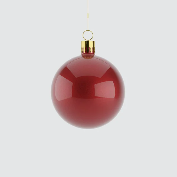 Christmas Ball Christmas Tree — Stock Photo, Image