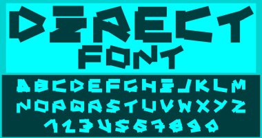 A wide the fine print assembled by from twin squares on ways placed. A certain style for an unusual font of sloping lines.