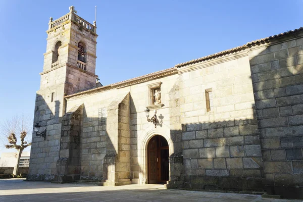 Kościół San Miguel de Bouzas, Vigo, Pontevedra, Hiszpania. — Zdjęcie stockowe