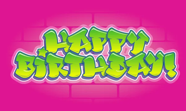 Estilo De Graffiti Feliz Aniversario Stok Vektor Ilustrasi Estilo De Graffiti Feliz Aniversario Bebas Royalti Halaman 2 Depositphotos