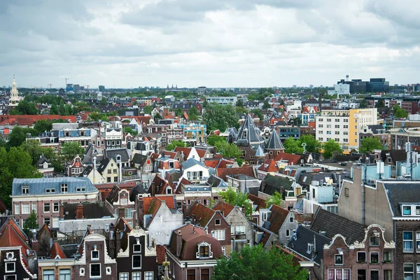 Amsterdam Old city top view