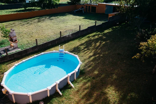 Above Ground Swimming Pool — Stock Photo, Image