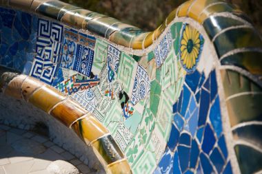 Barcelona'da Parc Güell