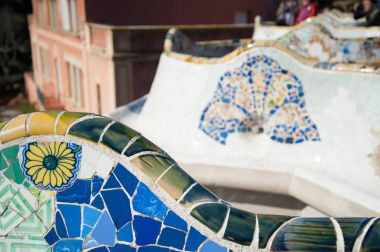 Barcelona'da Parc Güell