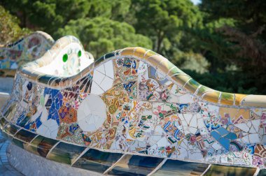 Barcelona'da Parc Güell
