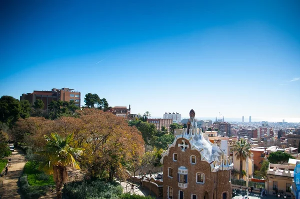 Barcelona, Parque Güell —  Fotos de Stock