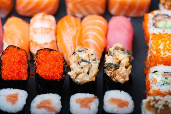 Comida japonesa Sushi — Foto de Stock