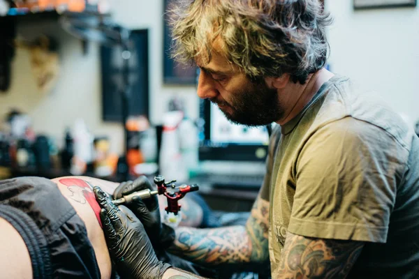 Így a tetoválás — Stock Fotó
