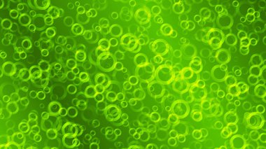 Yeşil arka plan küçük halkalar