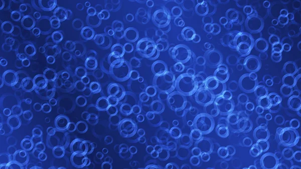Sfondo astratto blu di piccoli anelli — Vettoriale Stock