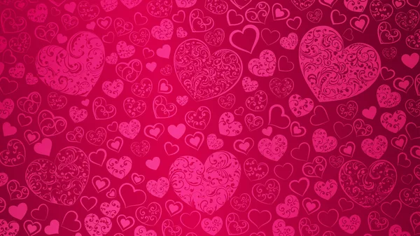 Arka plan mavi kalpler olan swirls