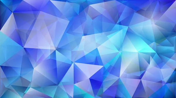 Abstrakter niedriger polygonaler Hintergrund von Dreiecken — Stockvektor