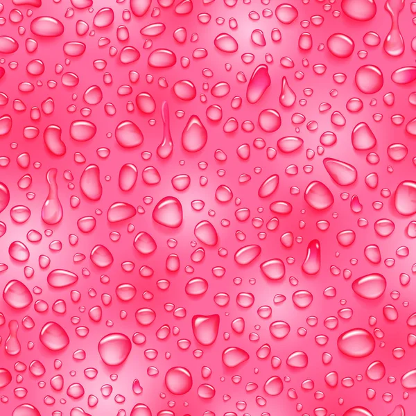 水滴のシームレス パターン — ストックベクタ