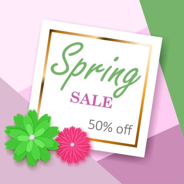 bahar satışı arka planı