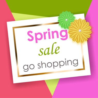 bahar satışı arka planı