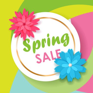 bahar satışı arka planı