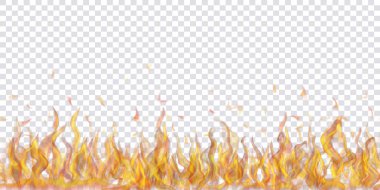 Background of fire flames clipart