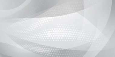 Yarım ton noktalarının ve eğri çizgilerin soyut arkaplanı