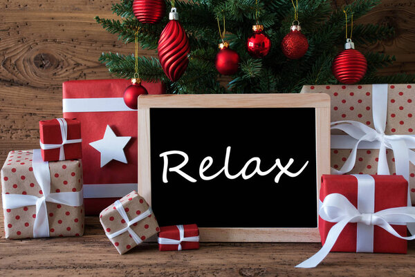 Красочная елка, текст Relax
