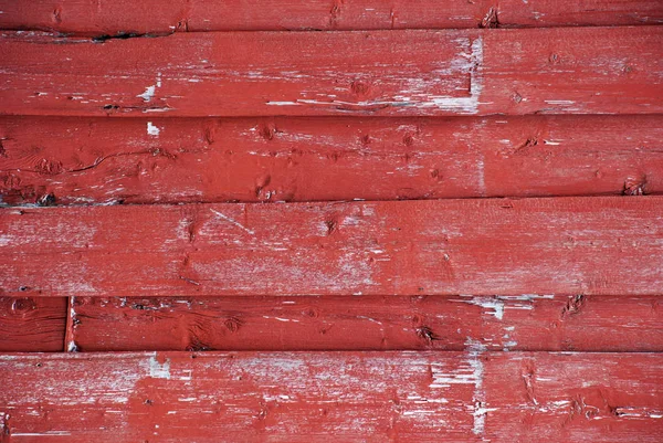 Red Wooden Background with Copy Space — стоковое фото