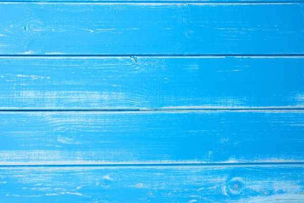 Fundo de madeira azul claro, espaço de cópia — Fotografia de Stock