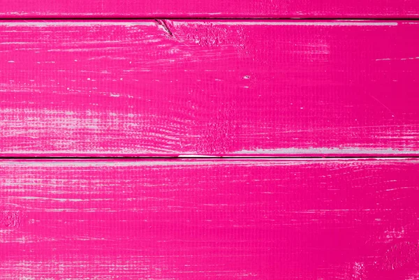 Intensywny różowy listwy drewniane tła z miejsca kopii — Zdjęcie stockowe